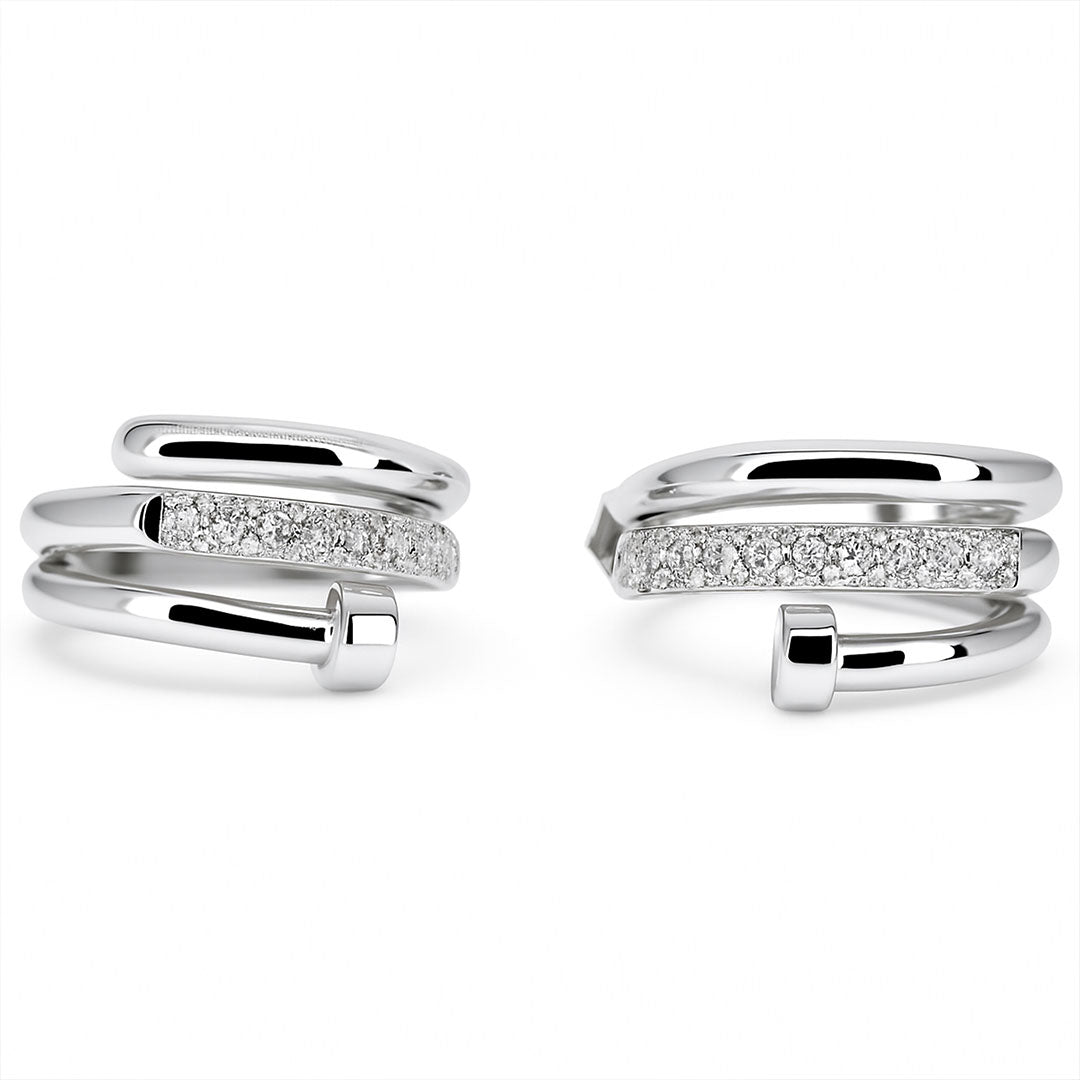 Aria Curve Hoops