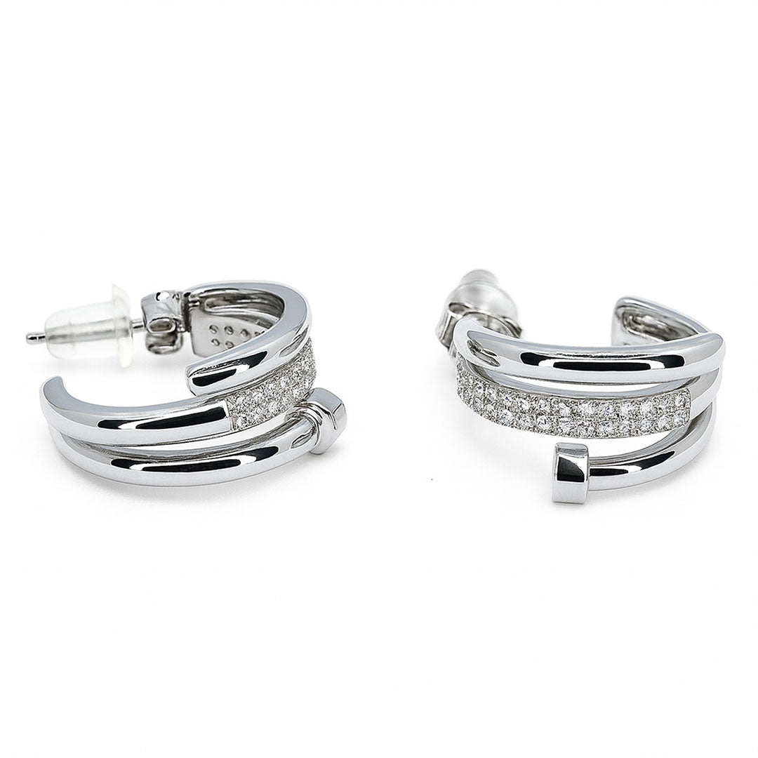 Aria Curve Hoops