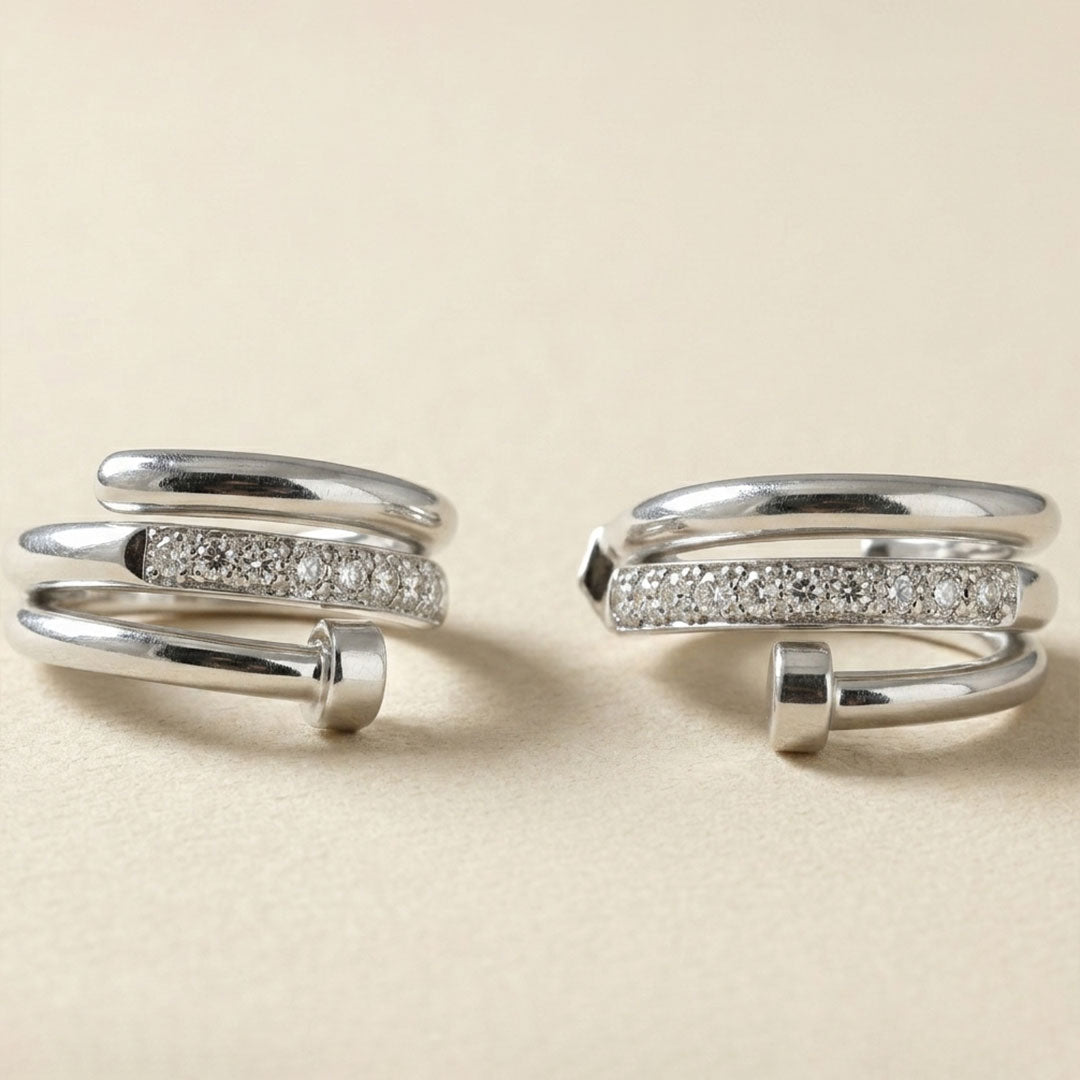 Aria Curve Hoops
