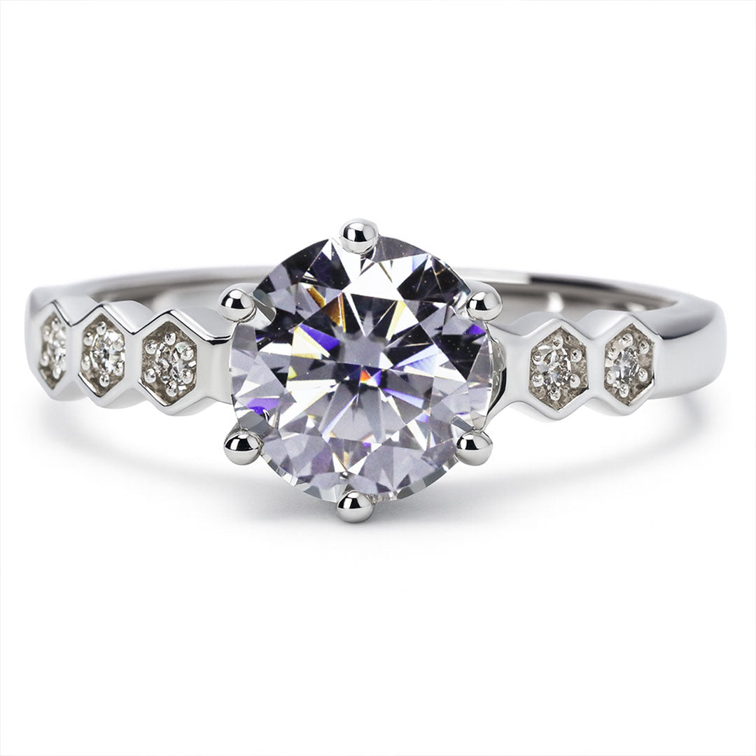 Eira Moissanite Ring