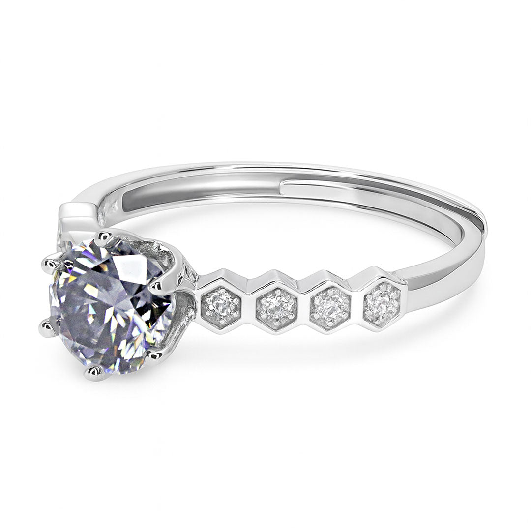 Eira Moissanite Ring