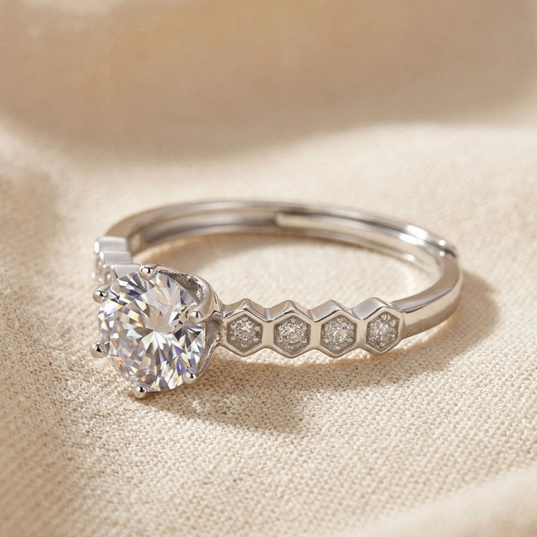 Eira Moissanite Ring