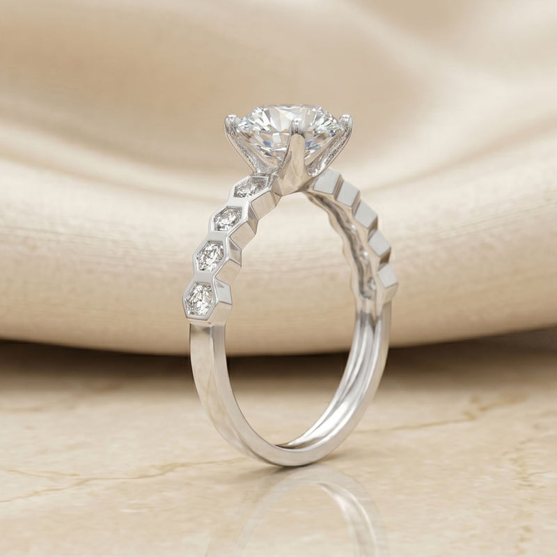 Eira Moissanite Ring