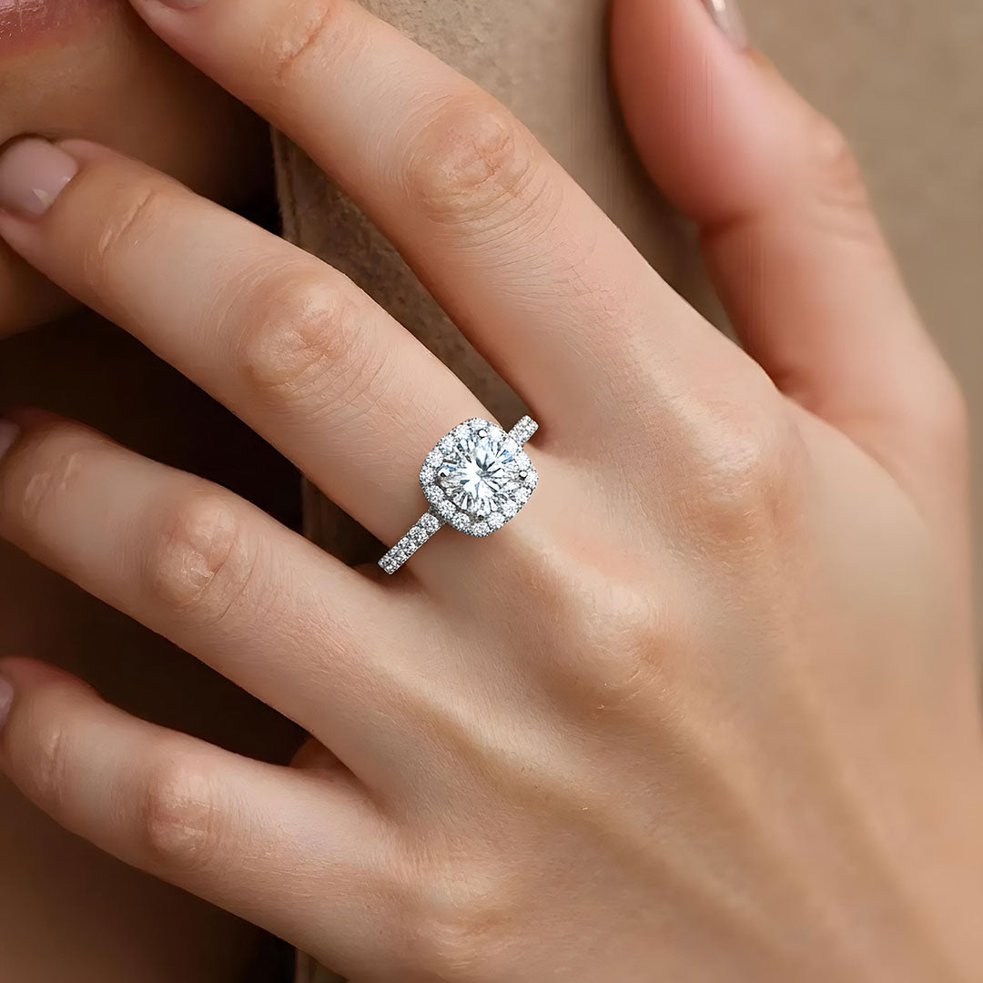Seren Halo Ring