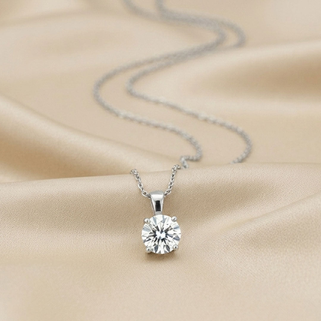 Eterna Solitaire Necklace