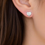 Myra Heart Studs