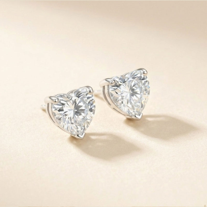 Myra Heart Studs