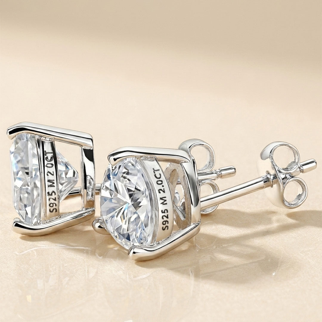 Myra Heart Studs
